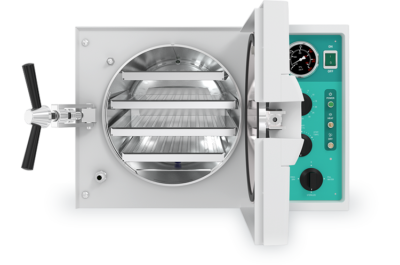 Tuttnauer TVET 10M Veterinary Manual Autoclave - open door