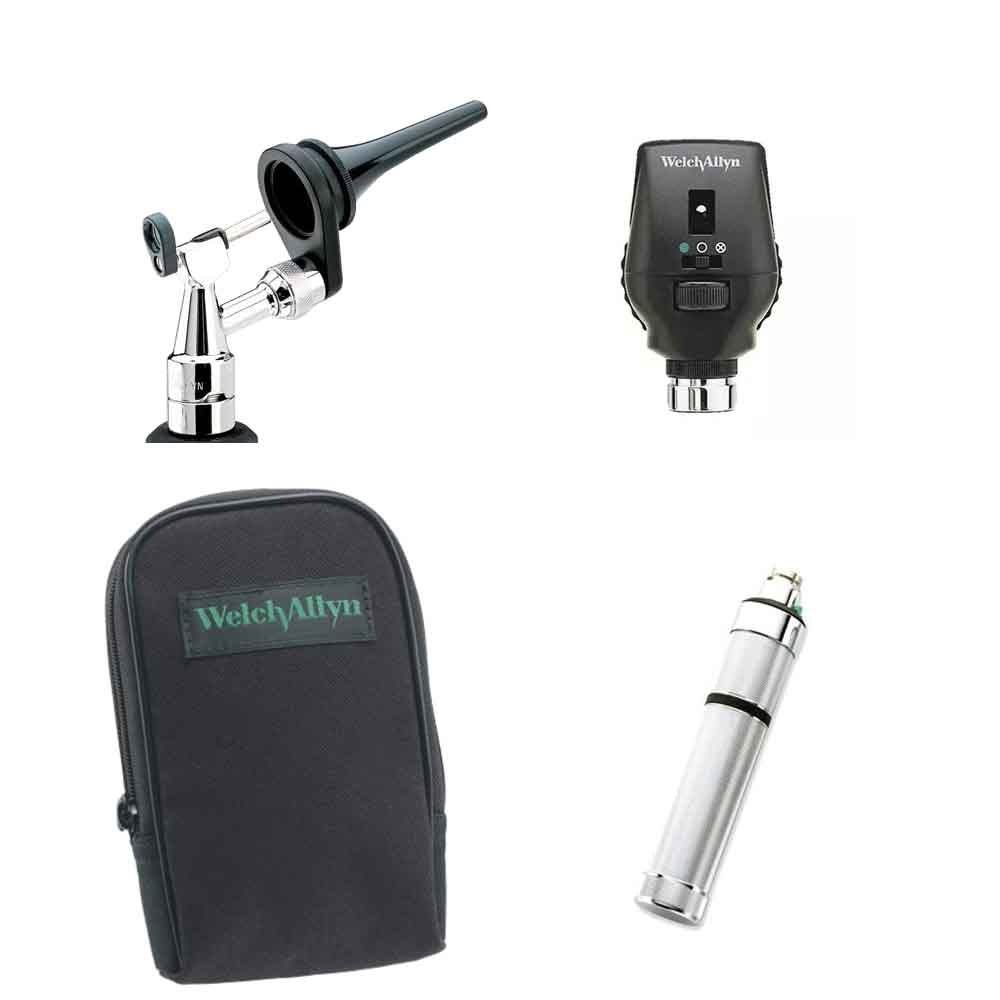 Welch Allyn 3.5V Veterinary Diagnostic Set, Includes: Coaxial Ophthalmoscope (96221)