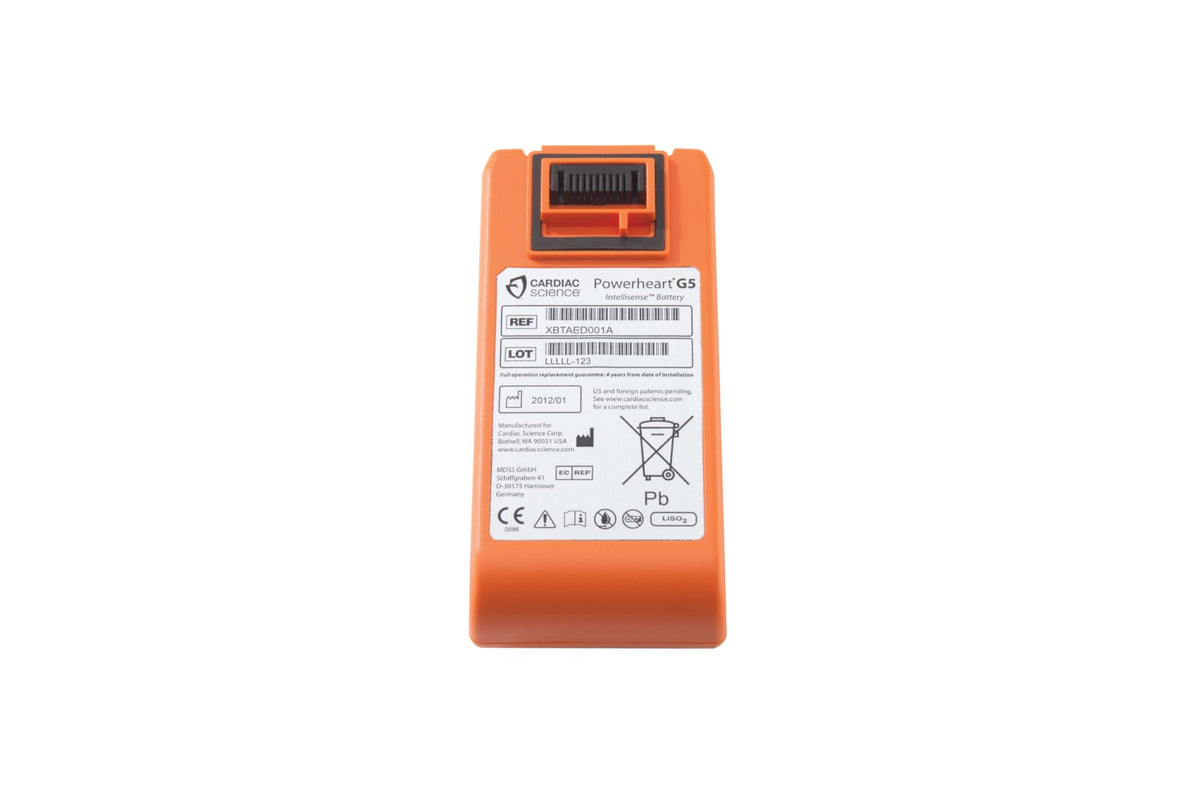 Powerheart G5 Intellisense lithium battery XBTAED001A