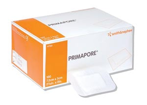 Peripheral IV Adhesive Dressing, 2¾ x 2" Pad Size 40mm x 27mm 100/pkg