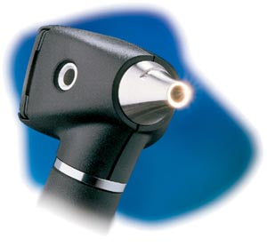 PocketScope Otoscope/ Throat Illuminator, AA Alkaline Battery Handle & Soft Case