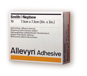 Adhesive Dressing, 3 x 3" 10/pkg 4 pkg/cs 168 cs/plt