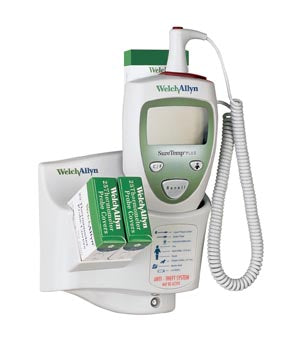 Model 690 Electronic Thermometer, One Per Room, 9 ft Oral Probe, Oral Probe Well, 2-Year Limited Warranty