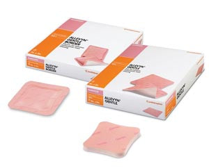 Adhesive Dressing, Hydrocellular, 2 x 2" 10/bx 6 bx/cs