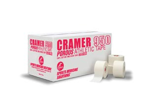 Athletic Tape, 1½ x 15 yds Bleached White  32/cs