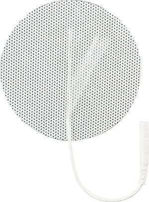 Compass Electrodes, 3 Round White Cloth Poly Bag Latex Free 4/pk