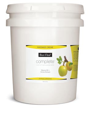 Complete Massage Crème, 5 Gallon Pail