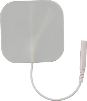Compass Electrodes, Reusable, Square, White, Foam, Foil Packaging, 2 x 2" 4/pk"
