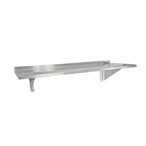 Wall Shelf Assembly 36 x 12"  Mounting Brackets