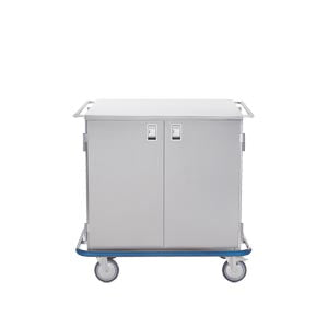Multi Purpose Case Cart 42W x 40 1/2"H x 29"D Stainless Steel Wire Pullout Shelf