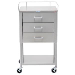 Saturn Table, 20W x 34"H x 16"D Drawers