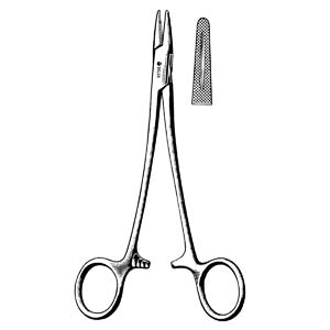 Mayo-Hegar Needle Holder, Cross Serrated, 5.25