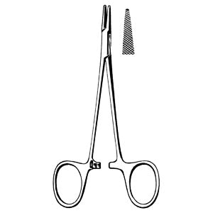Webster Needle Holder, Serrated, 5.25