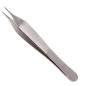 Adson Dressing Forceps, 4-3/4 Econo Sterile	25/cs"